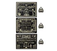 Ghost Chalkboard Decoration - Wooden Vintage Decorations Talking Ghost Ghost Board Set Teen Student Home Living Room Holiday Party | Unique Decorative Accent Piece