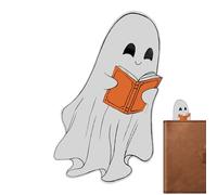 Ghost Child Bookmark - Transparent Page Labels for Students Writers Reading Novels Halloween Decoration