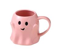 Ghost Coffee Mug - 440ML, Cute Ghost Drink Cup, Ceramic Ghost Mug, Funny Halloween Drinking Cup, Scary Ghost Coffee Mug, Ghost Face Coffee Mug for Adults