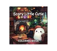 Ghost Coloring Book - Halloween Creatures Coloring Book - Enchanting Characters Relaxing Activities for Children Boys Girls Travel School Family
