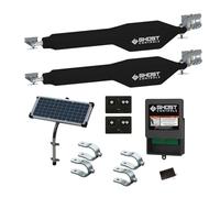 Ghost Controls TDS2XP Heavy-Duty Solar Dual Automatic Gate Opener Kit for Swing Gates Up to 20 Feet