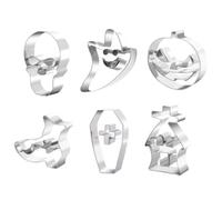 Ghost Cookie Cutter Halloween Pumpkin Skull Ghost House Witch Boot