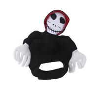 Ghost Costume for Dogs Adjustable Fit Black Animals Dress Up