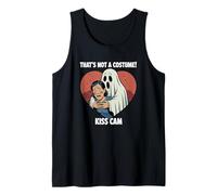 Ghost Costume That's Not A Costume Kiss Cam Funny Halloween Tank Top