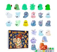 Ghost Countdown Calendar - Halloween Countdown Calendar Ghost Figures,Home Decor Cute for Trees Entryway Shelf Table Holiday Party Window Wreaths Car Kids Teens December