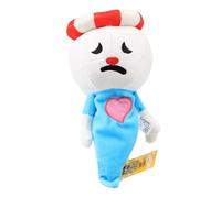 (Ghost) Cuphead Plush Doll Mugman Doll Teddy Soft Toys Puphead Devil Cala Maria Figures Kids