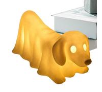 Ghost Dachshund Statues Nightlight - Halloween Ghost Pet Lamp, Funny Cute LED Ghosts Dog Table Light Exquisite Halloween Animal Nightlight Decor For Bedroom & Living Room Or Holiday Home Display