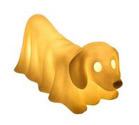 Ghost Dachshund Statues Nightlight - Halloween Ghost Pet Lamp, Funny Cute LED Ghosts Dog Table Light Exquisite Halloween Animal Nightlight Decor for Bedroom & Living Room Or Holiday Home Display