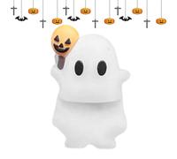 Ghost Decor,Mini Phone Figure Toy | Miniature Novelty Figurine Toys for All Models of Mobile Phones Decor Table Home Outdoor House Festive Display