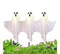 Ghost Decor | Solar LED Waterproof | Ghost Halloween Decor Solar Lights - for Patio Garden Haunted House Park Home Balcony Farmhouse Party Holiday