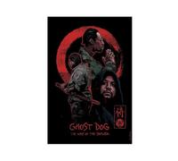 Ghost Dog The Way of The Samurai Canvas Poster Bedroom Decor Landscape Office Room Decor Gift 12x18inch(30x45cm)