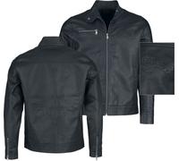 Ghost EMP Signature Collection Faux Leather Jacket black XXL