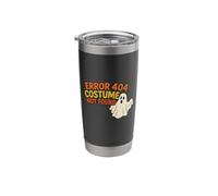Ghost Error 404 Costume Not Found Design Stainless Steel Insulated Tumbler