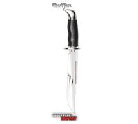 Adults Scream Ghost Face Plastic Bowie Knife Costume Prop 33cm