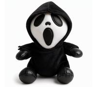 Ghost Face Figure, Halloween Plushie, Soft Stuffed Doll for Horror Fans | Premium Plush Material, Home Decoration Accent, Sofa Companion, Stress Relief Pillow, Emotional Comfort Companion
