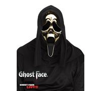 Gold Scream Mask Ghost Face Golden Masks Halloween Movie Adults Fancy Dress New