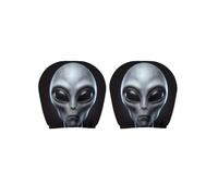 Ghost Face Headrest Covers for Cars (2 Pack)，B