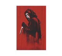 GHOST FACE POSTER Canvas Poster Bedroom Decor Landscape Office Room Decor Gift 12x18inch(30x45cm)