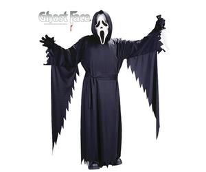 Ghost Face Scream Costume Official Kids Licensed Fancy Dress + Mask Halloween
