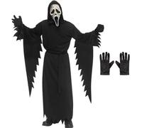 Ghost Face® ScreamVI Aged Teen (Up to 5'7") + Black Gloves