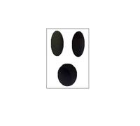 Ghost Face Stickers, DIY Your Own Ghost Buckets, Halloween Adhesive Ghost Face Stickers for Halloween DIY Project Decoration,A,M