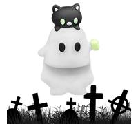 Ghost Figure - Stick On Cell Phones Ghost Topper | Peel and Stick Miniature Ornament for All Models of Mobile Phones Collectibles for Indoor and Outdoor Use on the Table