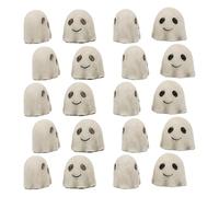 Ghost Figurine, 20 Pieces Cute Ghost Statuettes | Decorative Scary Miniature Resin Figures for Shelf Kitchen or Table Filling Vases Home Party