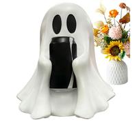 Ghost Figurine | Spooky Ghosts Soda Holder,Resin Festive Decorations Sculpture for Party Home Holiday Shelf Workplace Table Birthday Desk