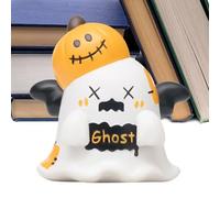 Ghost Figurines Cute,Halloween Decoration Statue | Resin Sculpture Crafts for Car Coffee Table Display Cabinet Bookshelf Nightstand Bedside Bedroom Bookcase