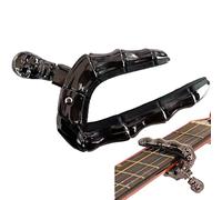 Ghost Finger Guitar Capo Adjustable Skull Guitar Capo Clip Universal Instrument Capo for Acoustic Classical Electric