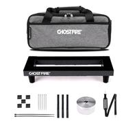 Ghost Fire Guitar Pedal Board Aluminum Alloy 0.8lb Super light Effect Pedalboard13.7''x5.5'' with Carry Bag,SPL-01