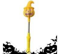 Ghost Flashing Wand, Pumpkin Shake Toys For Spooky Fun Girls Boys Halloween Party Favors | Pummpkin Light-up Wand - Glow Pumpkin Stick (Yellow)