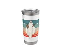 Ghost Flowers Mystery Harmony Duality Elegance Supernatural Stainless Steel Insulated Tumbler