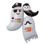 Ghost Friends Halloween Foil Balloon, 95cm