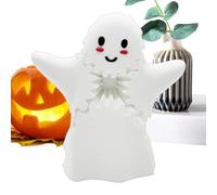 Ghost Gear Toy, 4.53 Inch Interactive Sensory Ghost Fidget for Home, Stress Reliefs with Spinner Mechanism, Halloween Desk Ornament for Focus, Relaxation, Fun Play, Offices Classroom and Travel Car