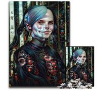 Ghost Girl 1000 Piece Jigsaw Puzzles for Adults Puzzles for Adults Relaxing Entertainment Home Decor 1000 PCS(75x50cm)