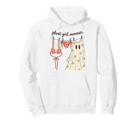 Ghost Girl Summer Daisy Halloween for Girls Pullover Hoodie