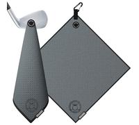 GHOST GOLF Magnetic Golf Towel, Dark Grey