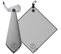GHOST GOLF Magnetic Golf Towel, Grey