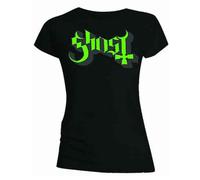 Ghost Green Keyline Logo Skinny Fit T Shirt M