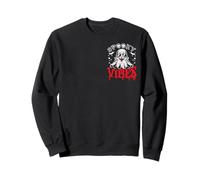 Ghost Halloween Spooky Vibes Pocket Funny Halloween Sweatshirt