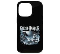 Ghost Harbor Haunted Lighthouse Ship Cove Case for iPhone 13 Pro