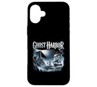 Ghost Harbor Haunted Lighthouse Ship Cove Case for iPhone 16 Plus
