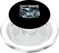 Ghost Harbor Haunted Lighthouse Ship Cove PopSockets PopGrip for MagSafe