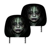 Ghost Headrest Covers for Car Elastic Soft Halloween Spooky