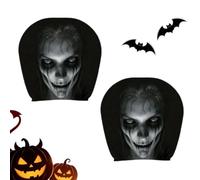 Ghost Headrest Covers Spooky Halloween Breathable