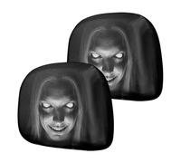 Ghost Headrest Covers Spooky Washable Breathable Protectors