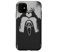 Ghost Heart Hands Scary Face Horror Poster Halloween Case for iPhone 11