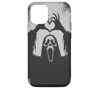 Ghost Heart Hands Scary Face Horror Poster Halloween Case for iPhone 12/12 Pro
