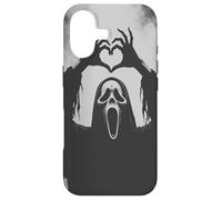 Ghost Heart Hands Scary Face Horror Poster Halloween Case for iPhone 17
